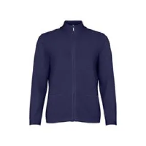 6501- Navy Zip Cardigan - Sunday