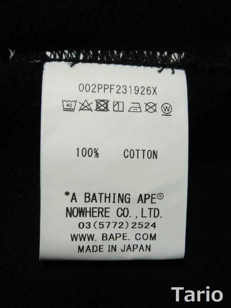 A BATHING APE  |Pullovers Street Style Collaboration Long Sleeves Cotton