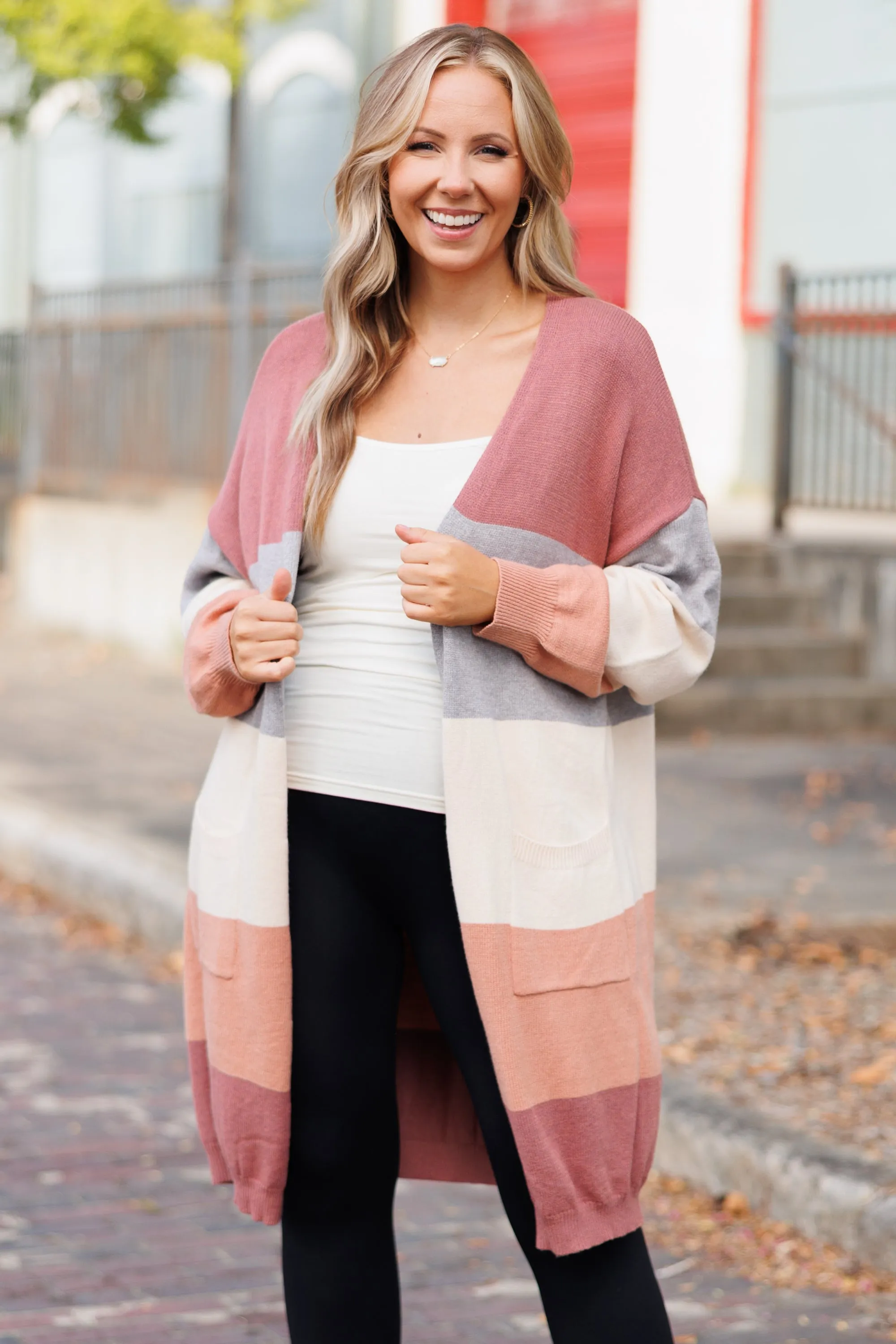 A Loving Spirit Cardigan, Mauve