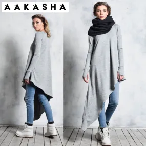 Aakasha  |Long Sleeves Plain Handmade Tunics