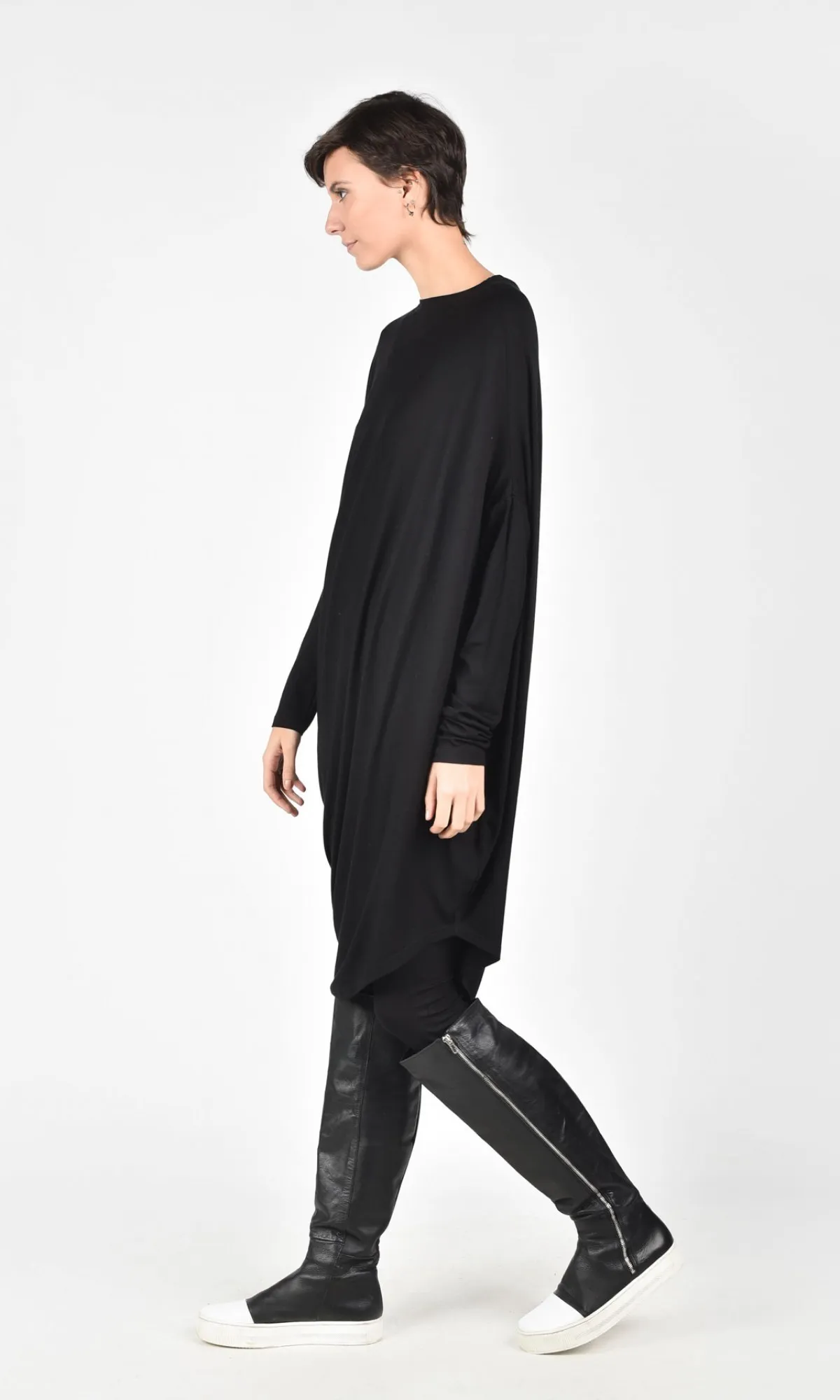 Aakasha  |Long Sleeves Plain Medium Tunics