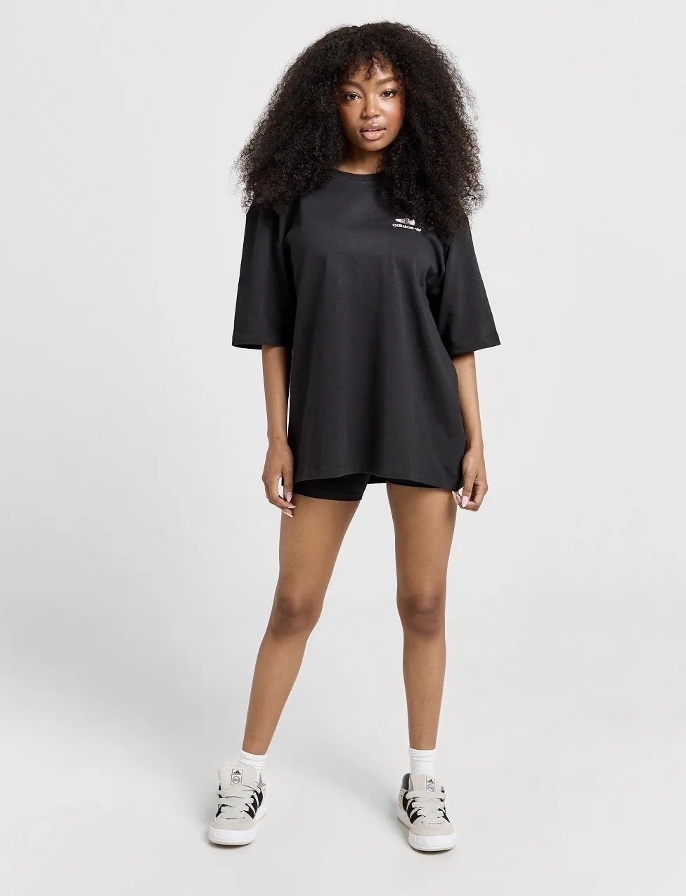 adidas  |Crew Neck Pullovers Unisex Street Style Cotton Short Sleeves