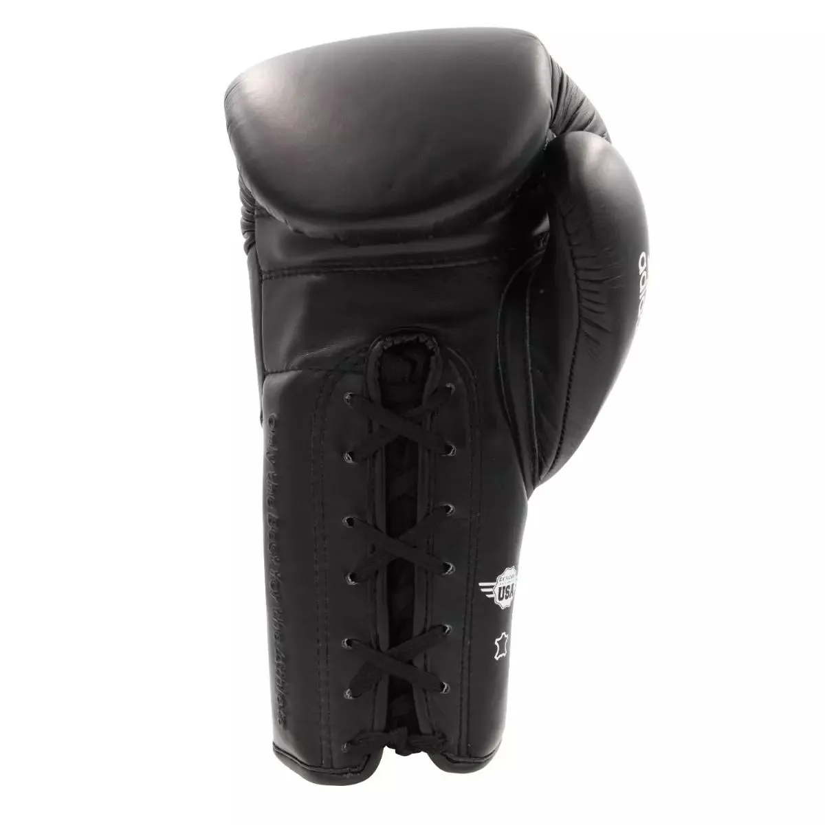 adidas Lace Up Boxing Gloves Adispeed Pro Leather