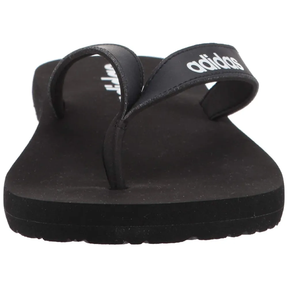 Adidas Men's Eezay Flip Flops Slipper (Core Black/Cloud White/Core Black)