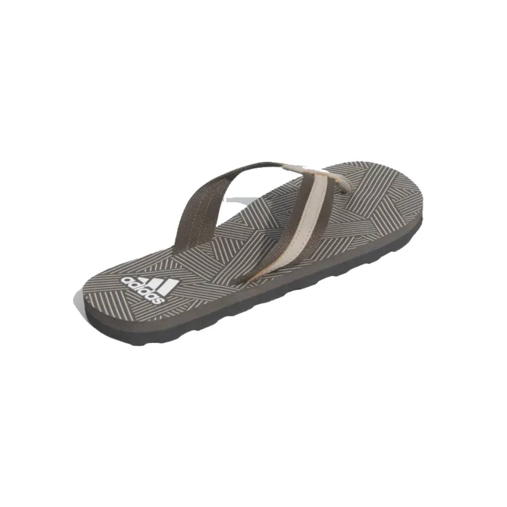 Adidas Men's Hurtle Flip Flops Slipper (Brown/Chalky Brown/Cloud White)