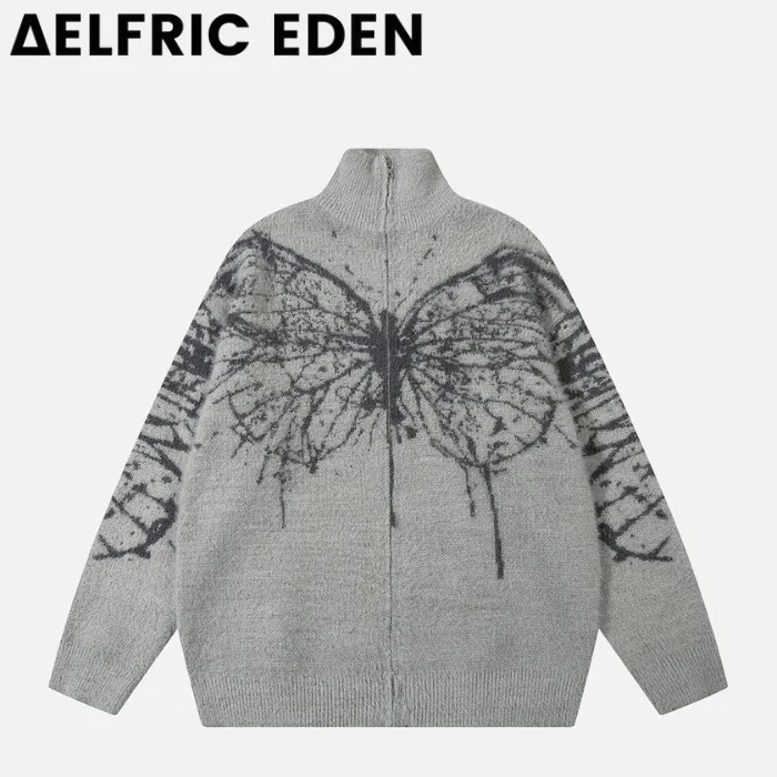 Aelfric Eden  |Long Sleeves Logo Cardigans