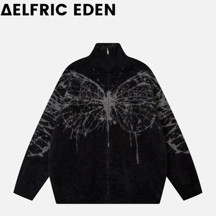 Aelfric Eden  |Long Sleeves Logo Cardigans