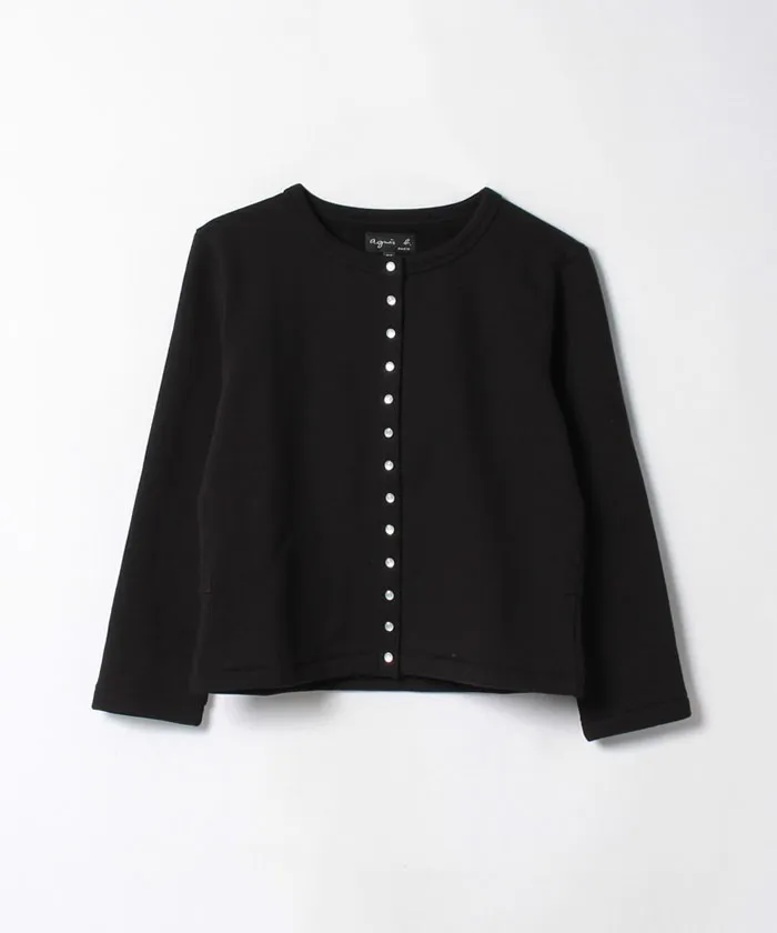 Agnes b  |Long Sleeves Plain Cardigans