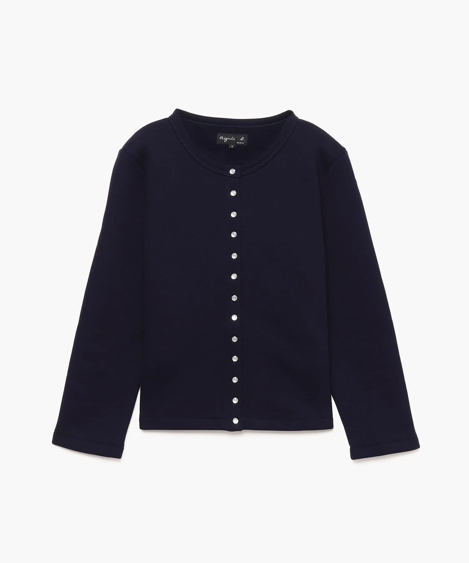 Agnes b  |Long Sleeves Plain Cardigans