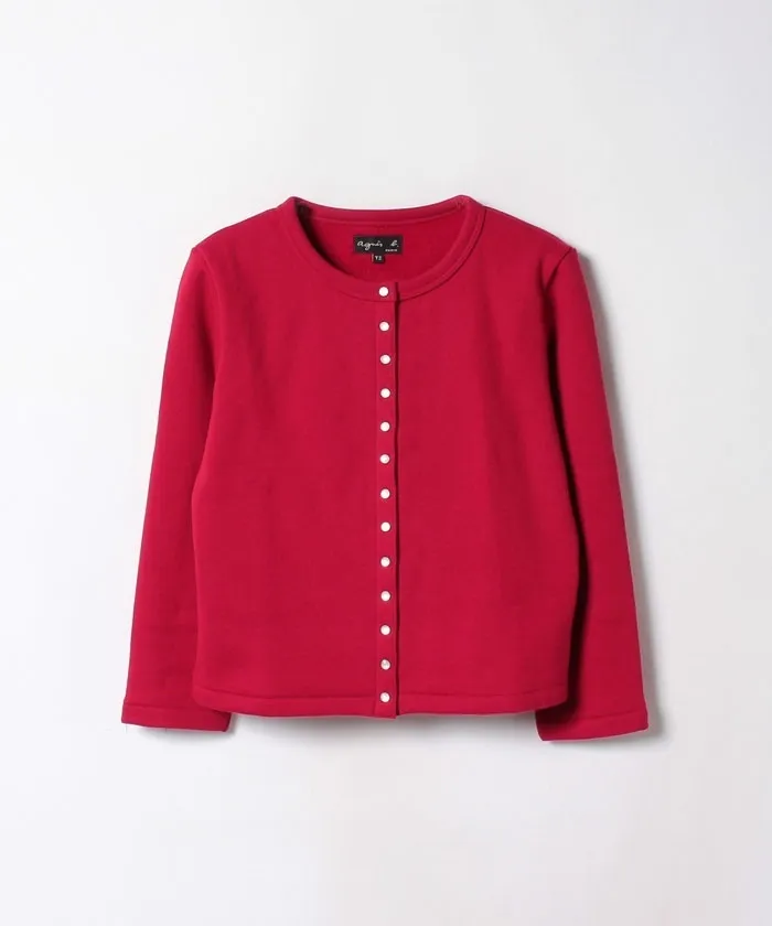 Agnes b  |Long Sleeves Plain Cardigans