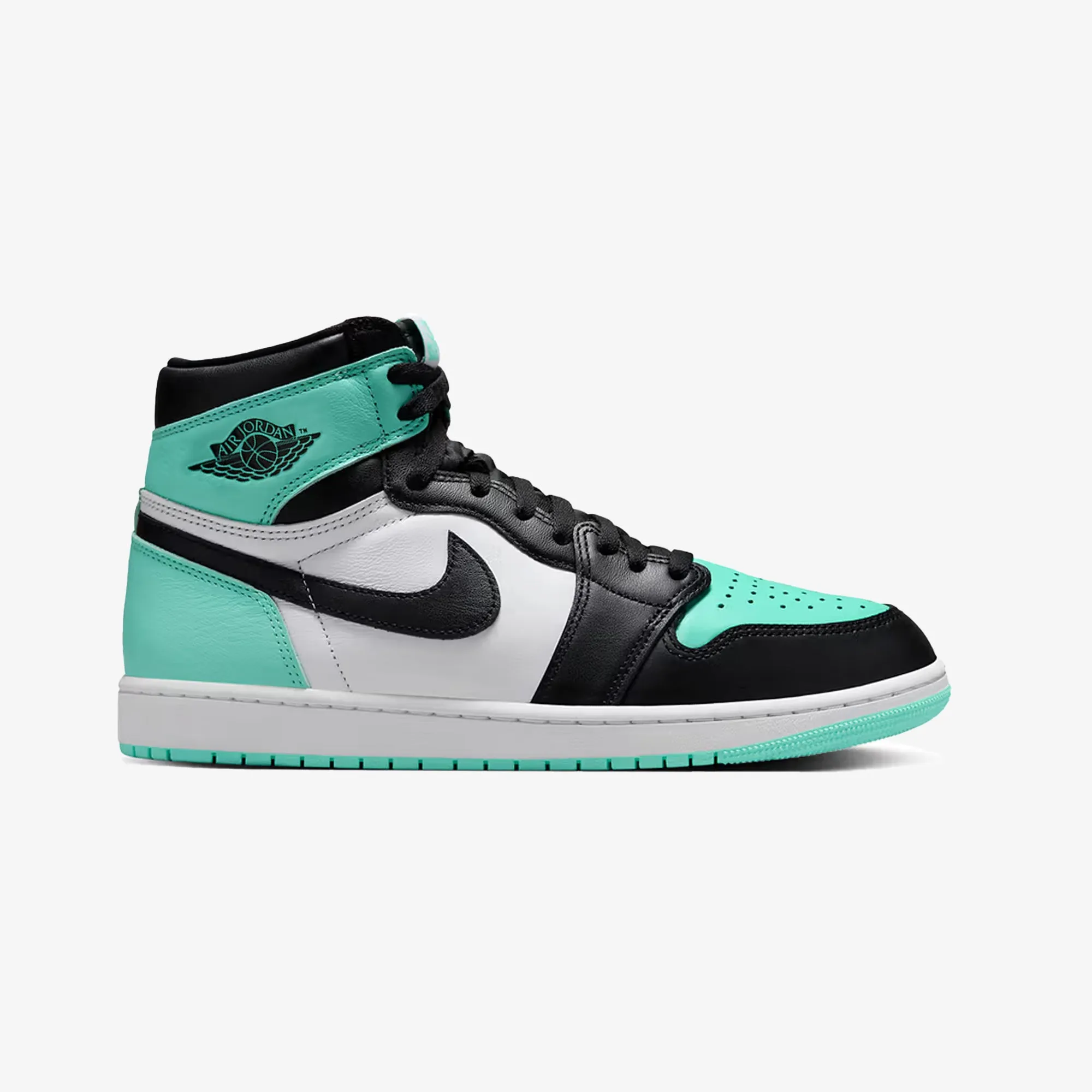 AIR JORDAN 1 RETRO HIGH OG 'WHITE/BLACK-GREEN GLOW'