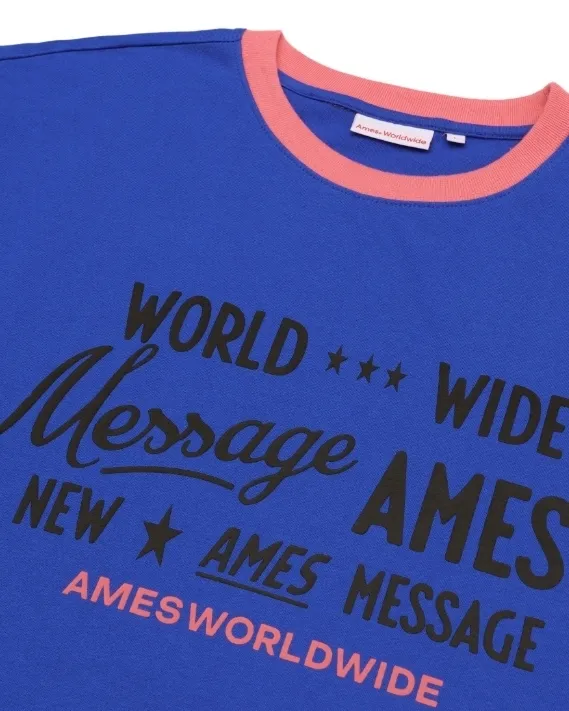 AMES-WORLDWIDE  |Unisex Street Style Long Sleeves Plain Cotton