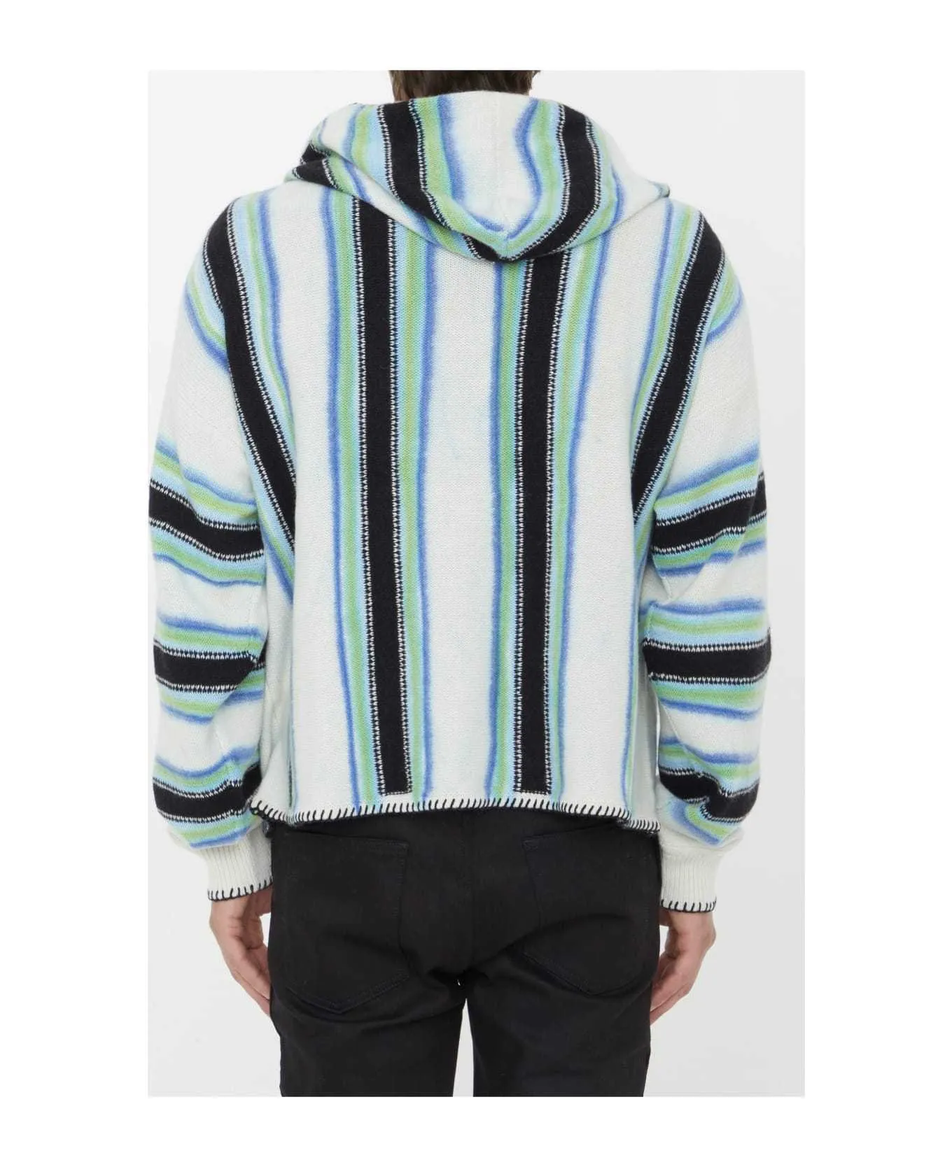 AMIRI  |Pullovers Wool Cashmere Street Style Tie-dye Long Sleeves