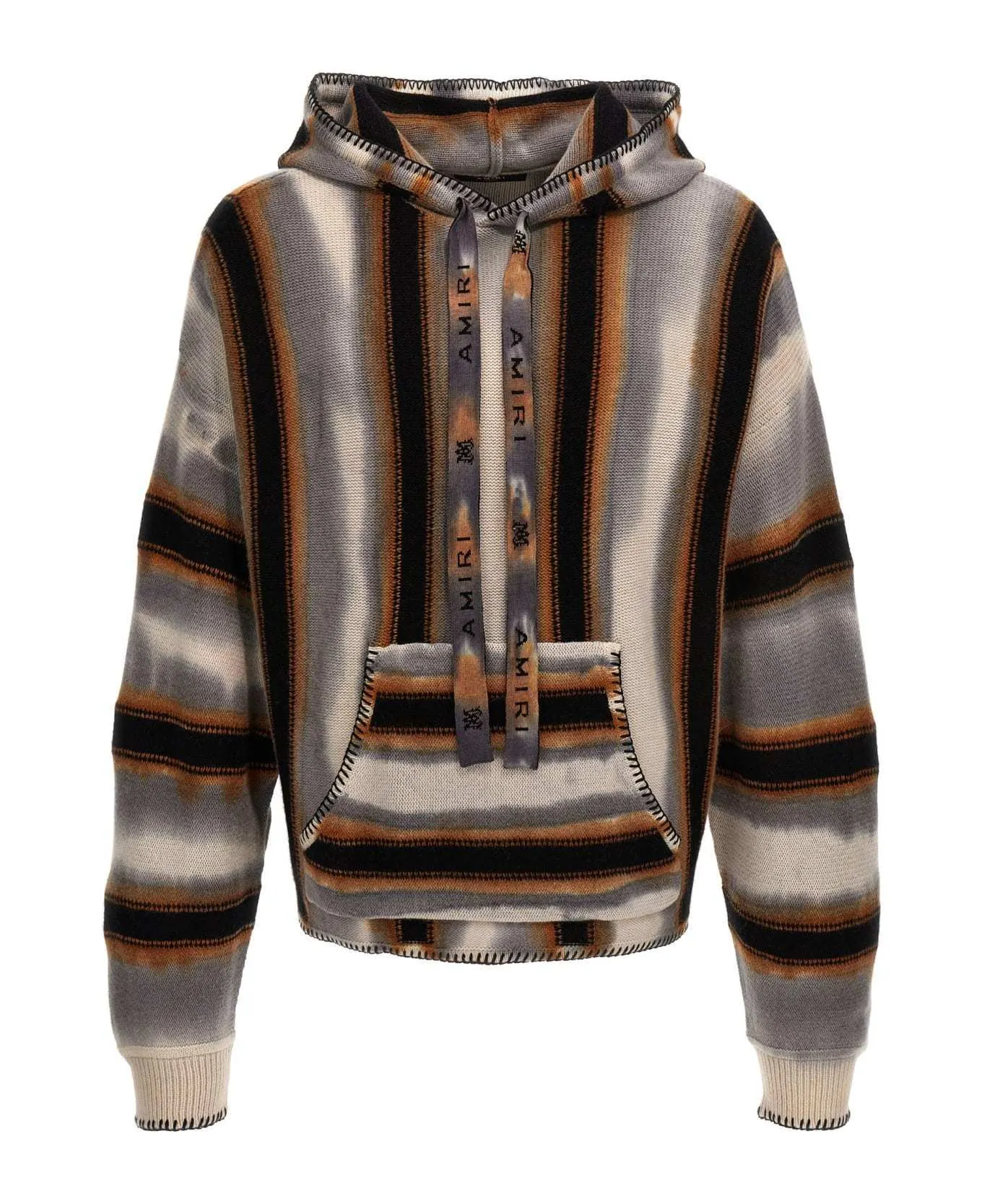 AMIRI  |Pullovers Wool Cashmere Street Style Tie-dye Long Sleeves