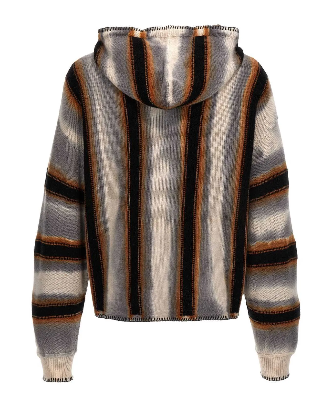 AMIRI  |Pullovers Wool Cashmere Street Style Tie-dye Long Sleeves