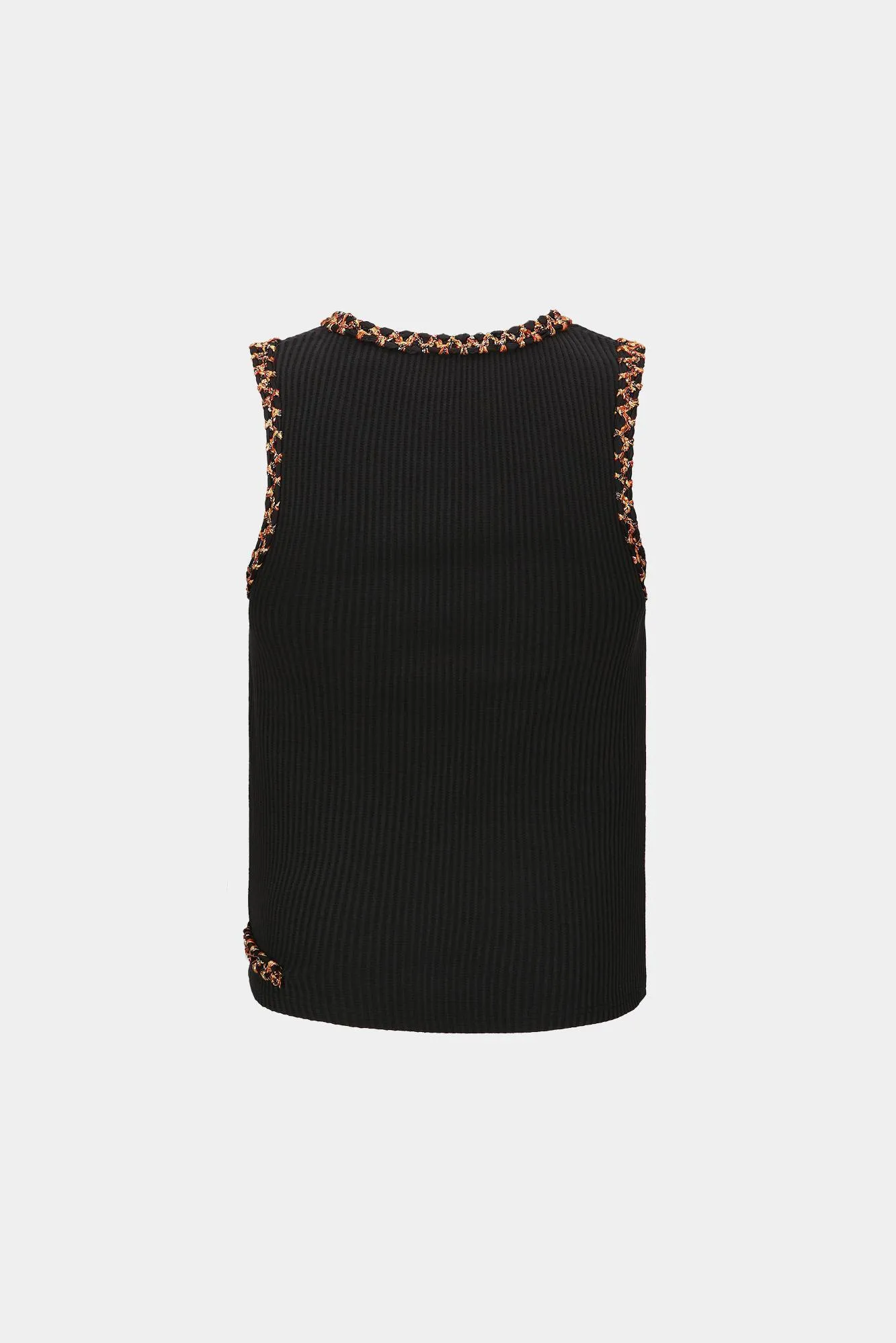 ANDERSSON BELL  |Crew Neck Pullovers Sleeveless Street Style Cotton