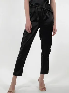 AP3044 Coal Satin Pant