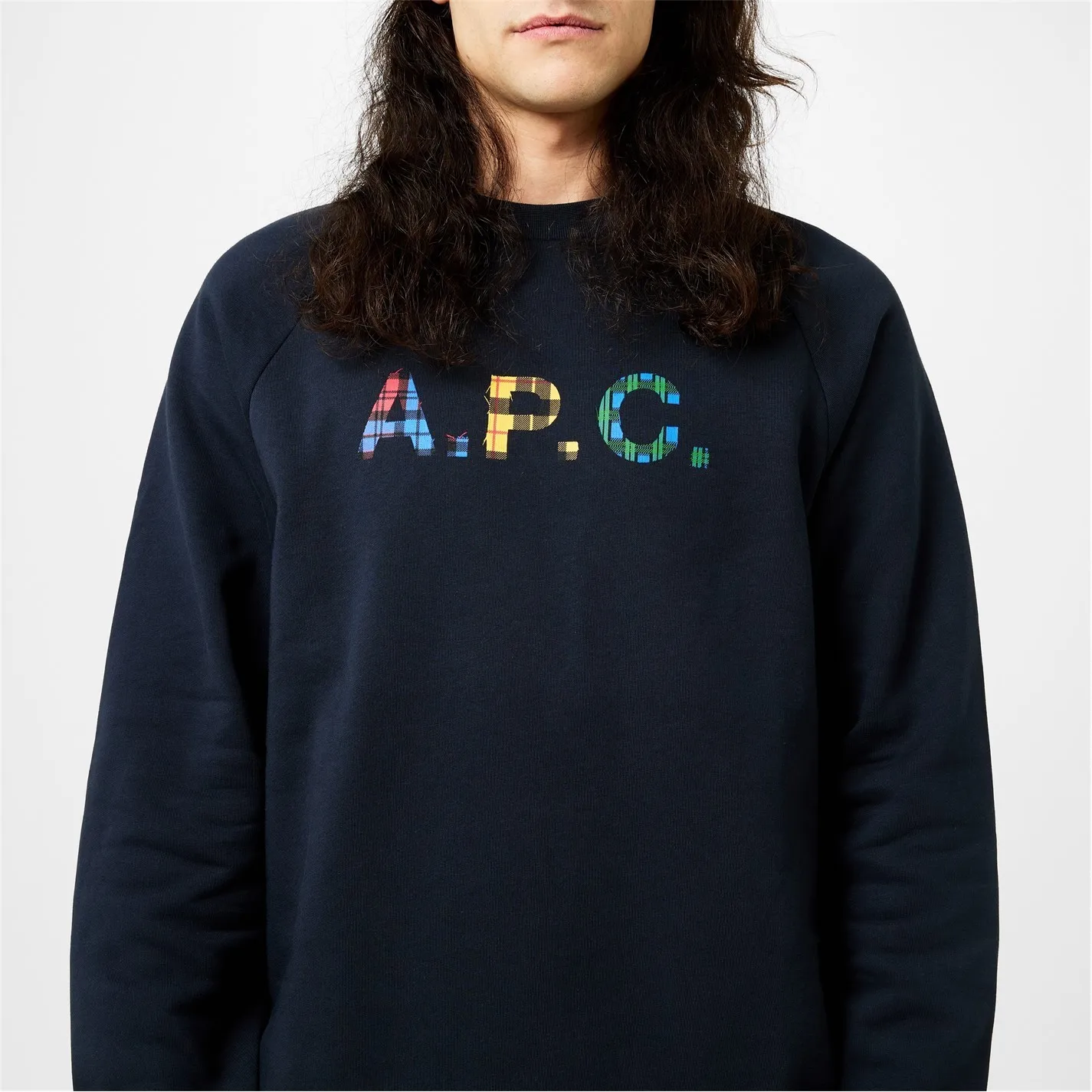 A.P.C.  |Pullovers Unisex Street Style Long Sleeves Plain Cotton Logo