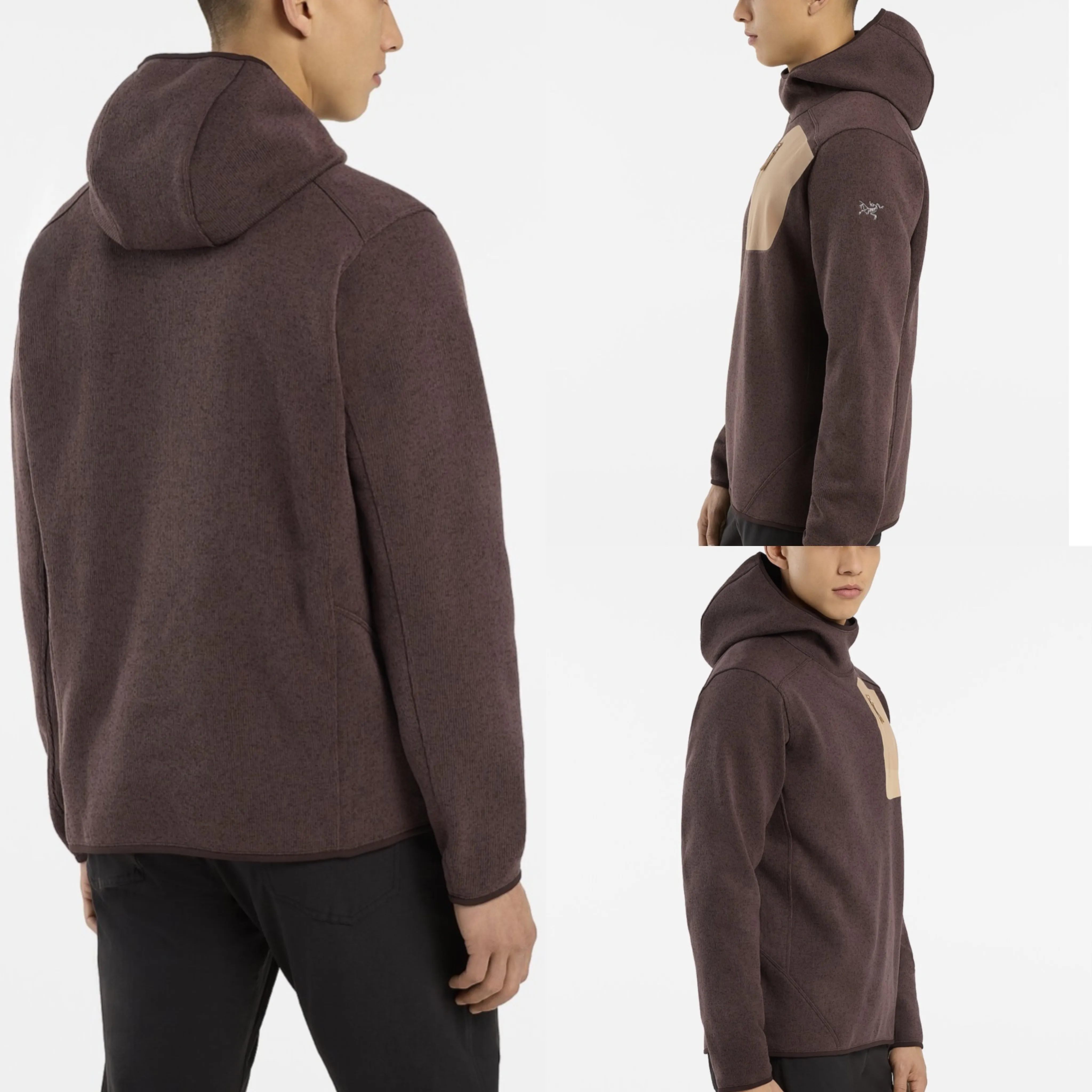 ARC'TERYX  |Pullovers Street Style Long Sleeves Plain Logo Loungewear