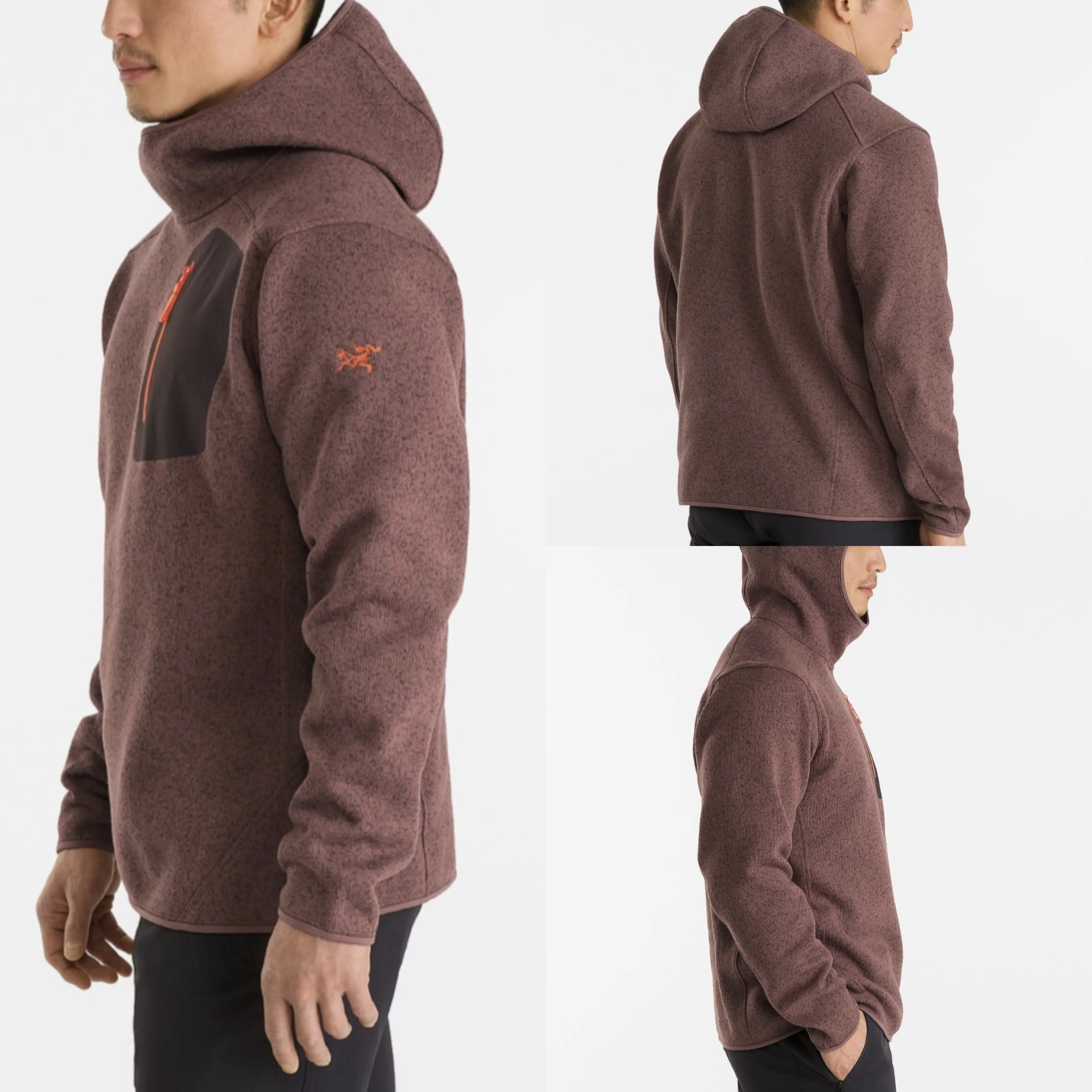 ARC'TERYX  |Pullovers Street Style Long Sleeves Plain Logo Loungewear