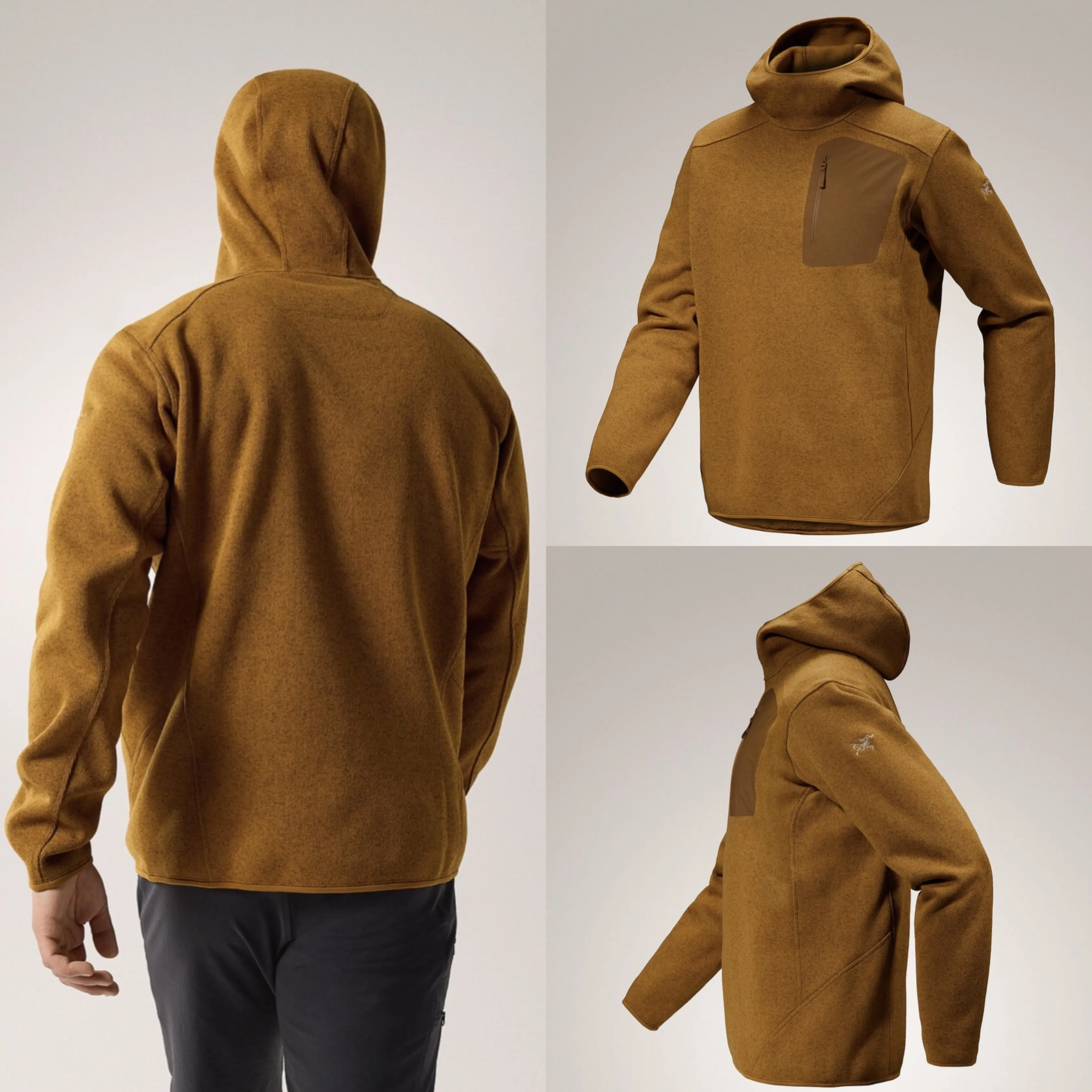 ARC'TERYX  |Pullovers Street Style Long Sleeves Plain Logo Loungewear