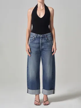 Ayla Baggy Cuffed Crop Jean - Brielle