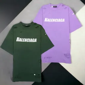 BALENCIAGA  |Crew Neck Pullovers Unisex Street Style Plain Cotton Logo