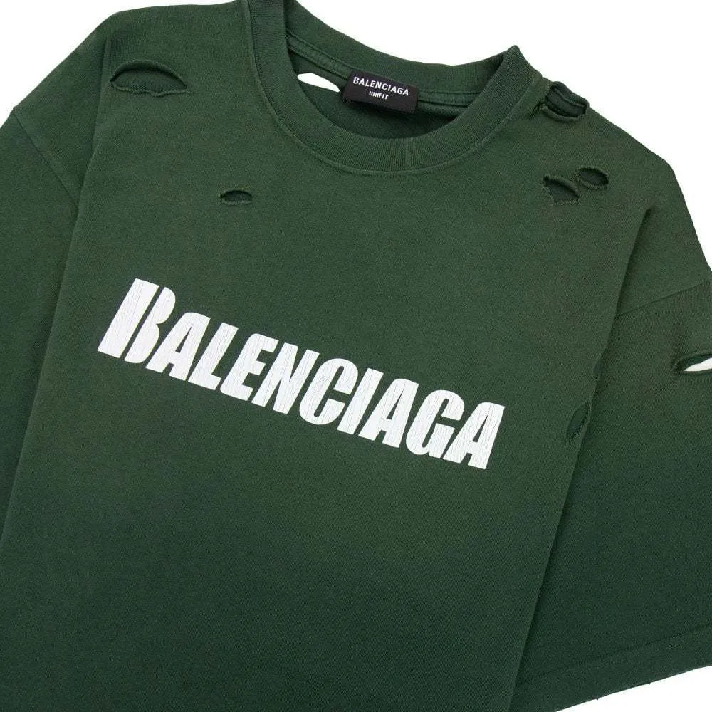 BALENCIAGA  |Crew Neck Pullovers Unisex Street Style Plain Cotton Logo