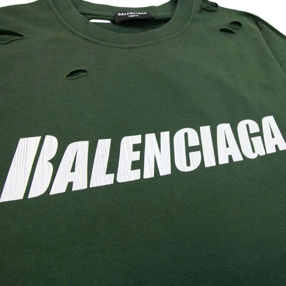 BALENCIAGA  |Crew Neck Pullovers Unisex Street Style Plain Cotton Logo