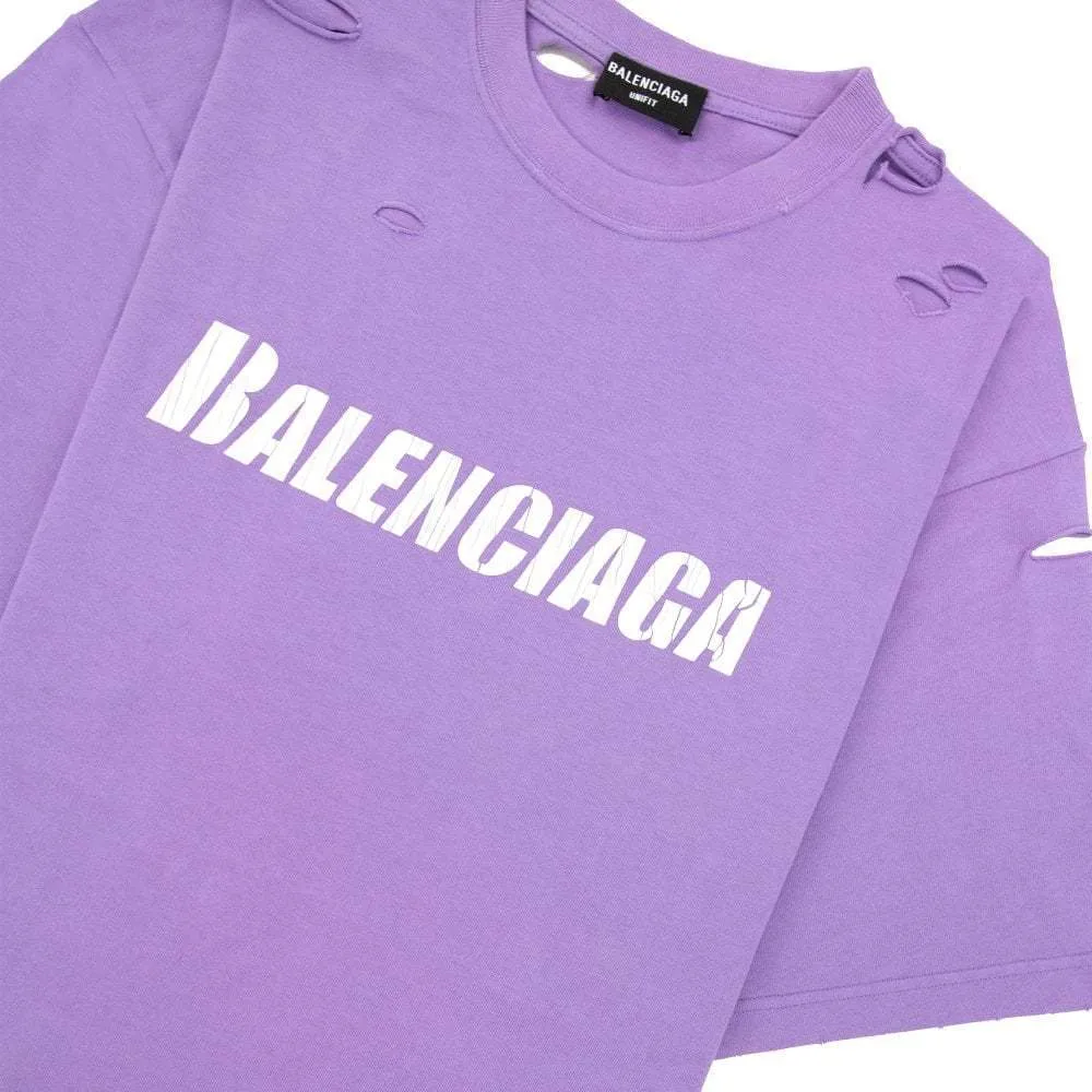 BALENCIAGA  |Crew Neck Pullovers Unisex Street Style Plain Cotton Logo