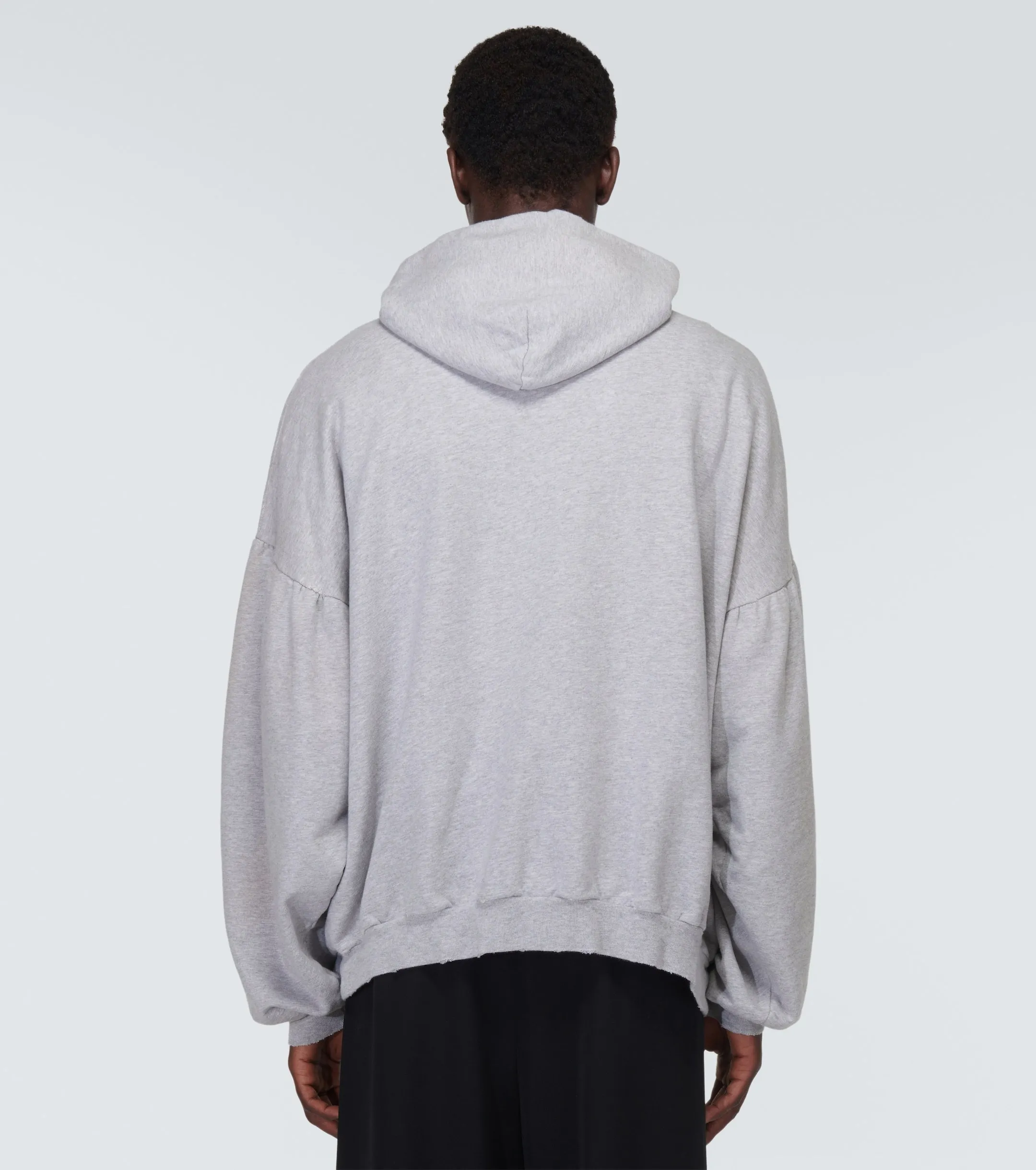 BALENCIAGA  |Pullovers Street Style Long Sleeves Plain Cotton Logo Luxury