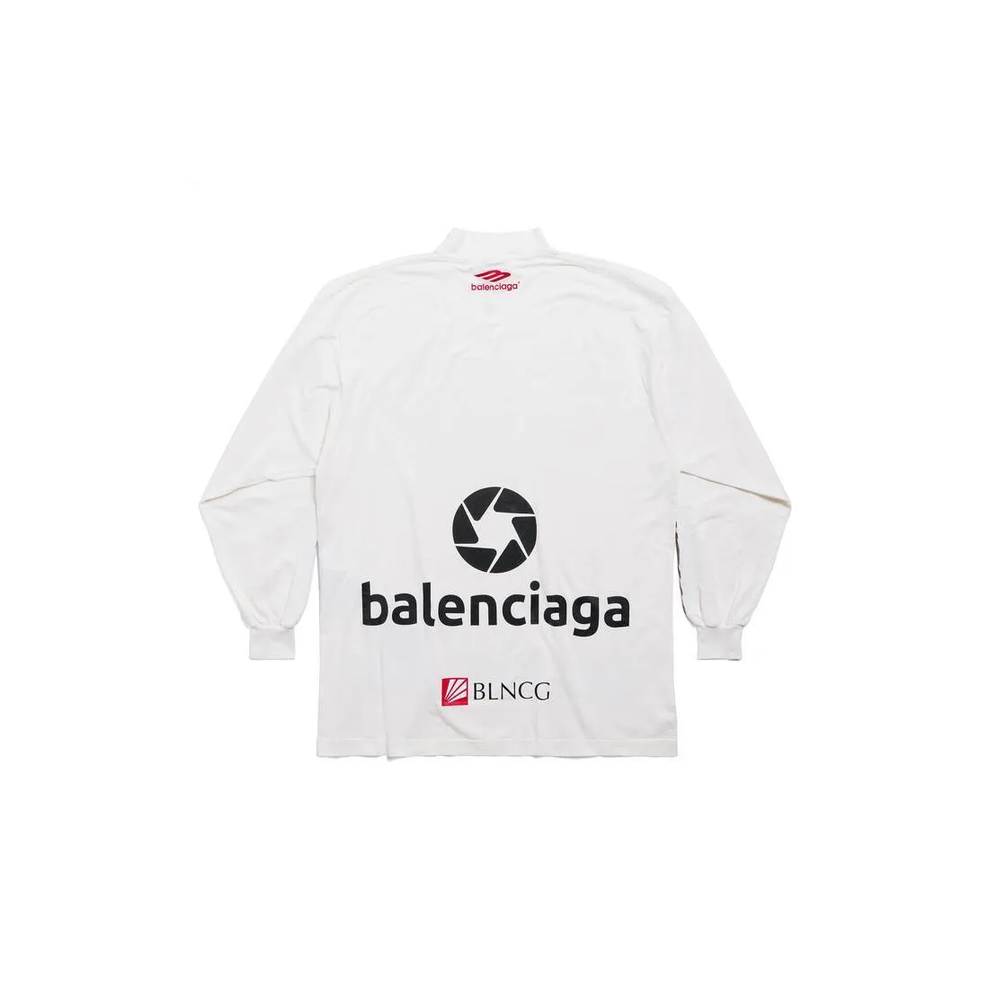 BALENCIAGA  |Unisex Street Style Long Sleeves Cotton Oversized