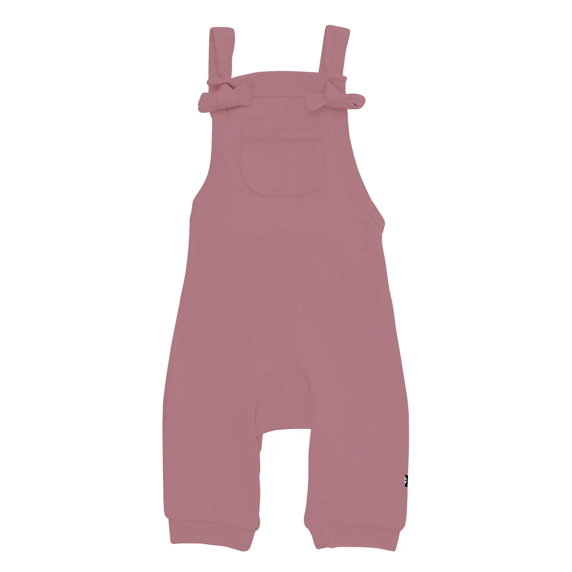 Bamboo Jersey Overall in Dusty Rose