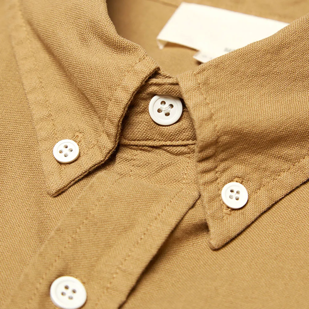 Band of Outsiders Button Down Overdyed Oxford ShirtDrill