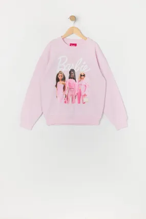 Barbie™ Girls Friends Graphic Fleece Sweatshirt