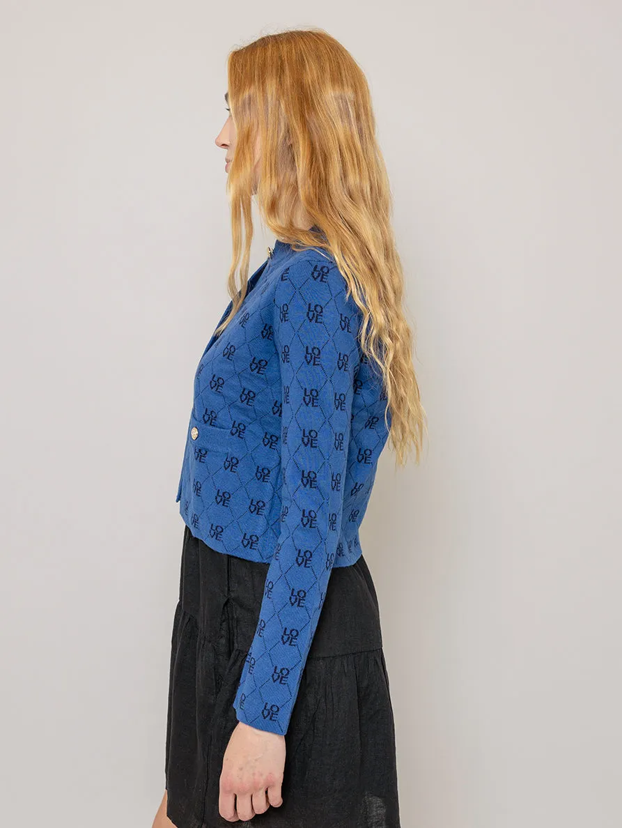 Beau-Lero Love Cardigan - Indigo