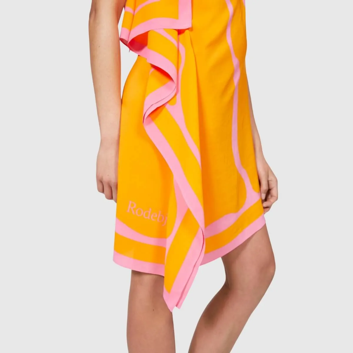 BISCOTTI DRESS PINK/ORANGE