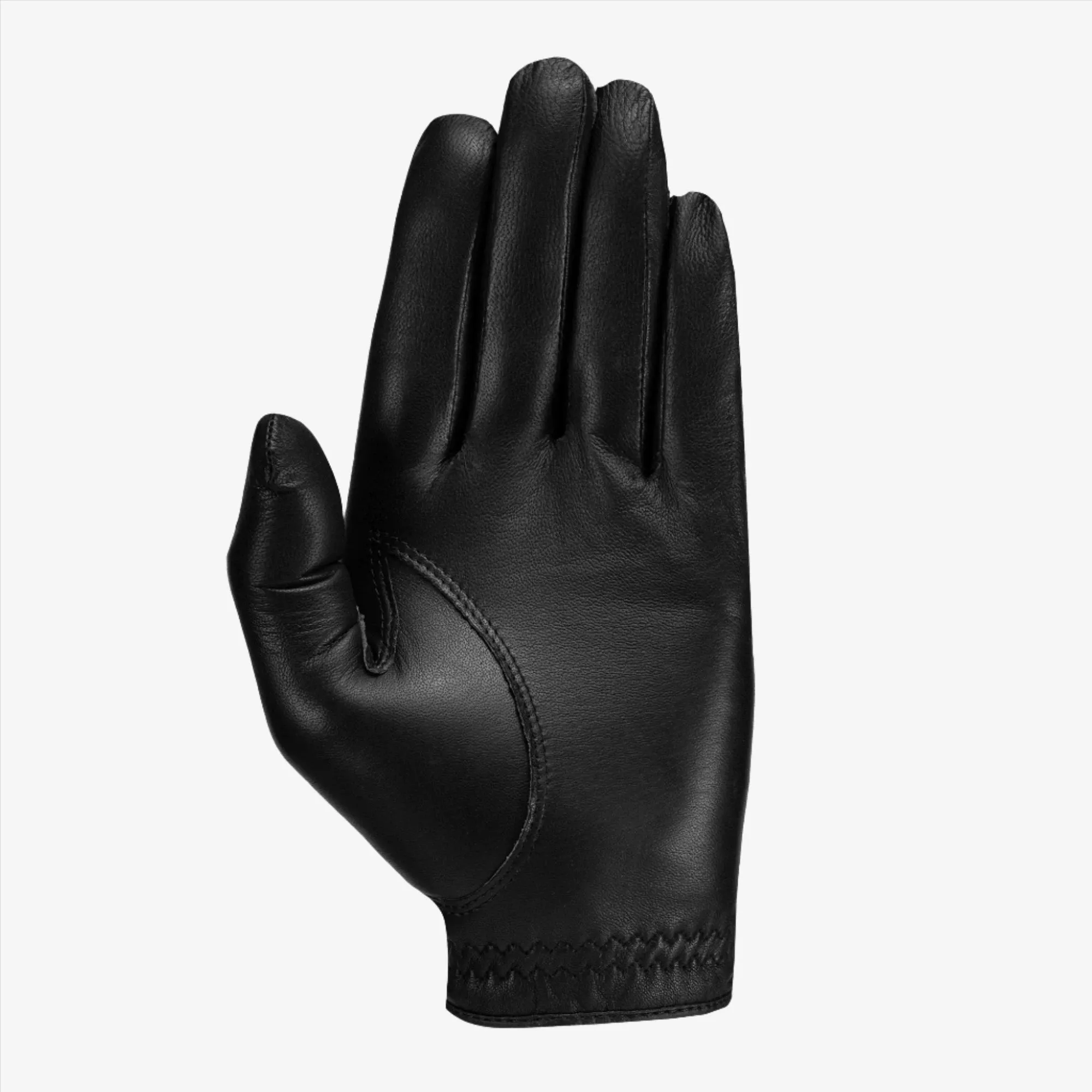 Black Cabretta Leather Golf Glove