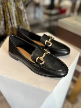 Black Horsebit Loafer