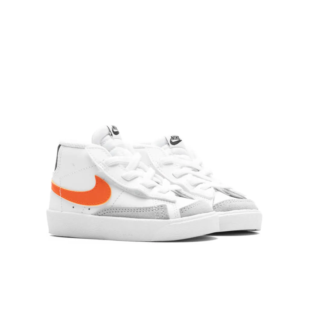 Blazer Mid '77 (TD) - White/Safety Orange/Wolf Grey