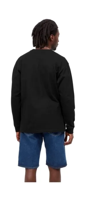 Carhartt  |Crew Neck Unisex Street Style Long Sleeves Plain Cotton