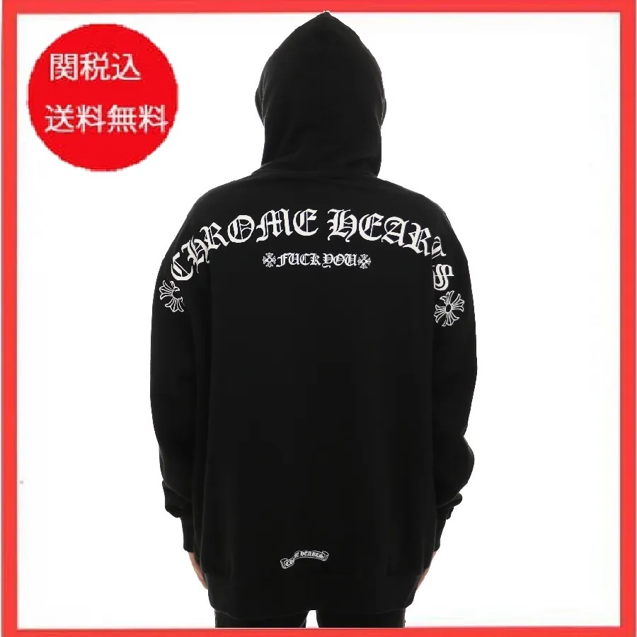 CHROME HEARTS  |Pullovers Unisex Sweat Street Style Collaboration