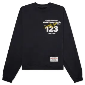 CVA Imitation of Paris Crewneck - Black