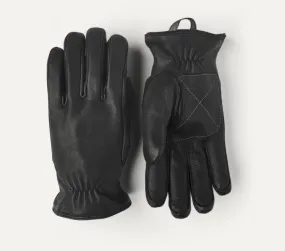 Eirik Leather Gloves, Black