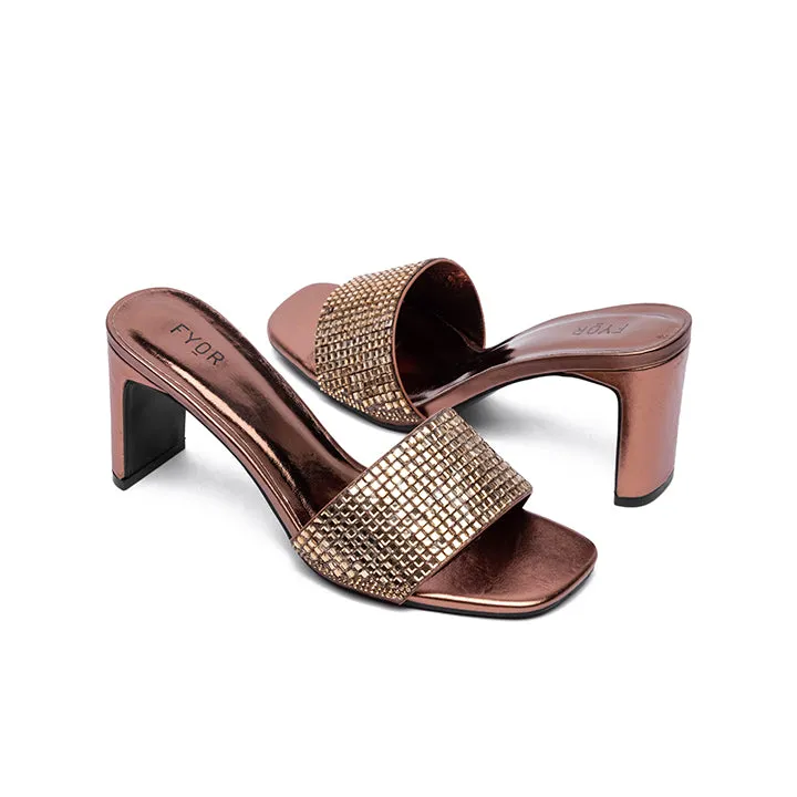 Embellished Square Toe Sandal HL 100