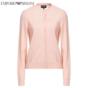 EMPORIO ARMANI  |Long Sleeves Plain Cardigans