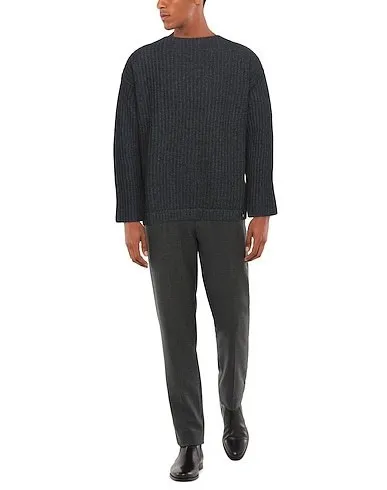 EMPORIO ARMANI  |Long Sleeves Plain Sweaters