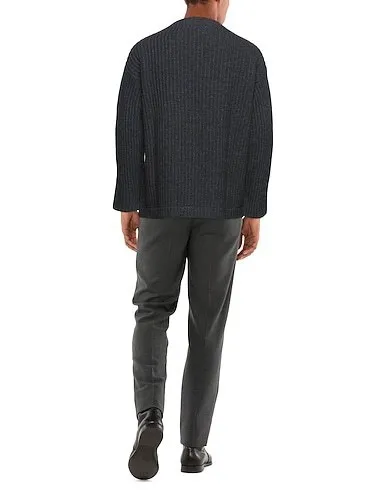 EMPORIO ARMANI  |Long Sleeves Plain Sweaters