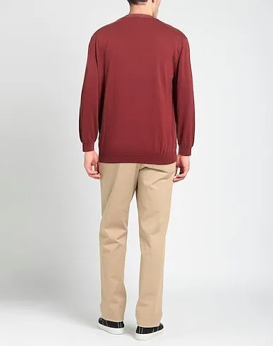 Ermenegildo Zegna  |Pullovers Bi-color Long Sleeves Cotton Oversized Luxury