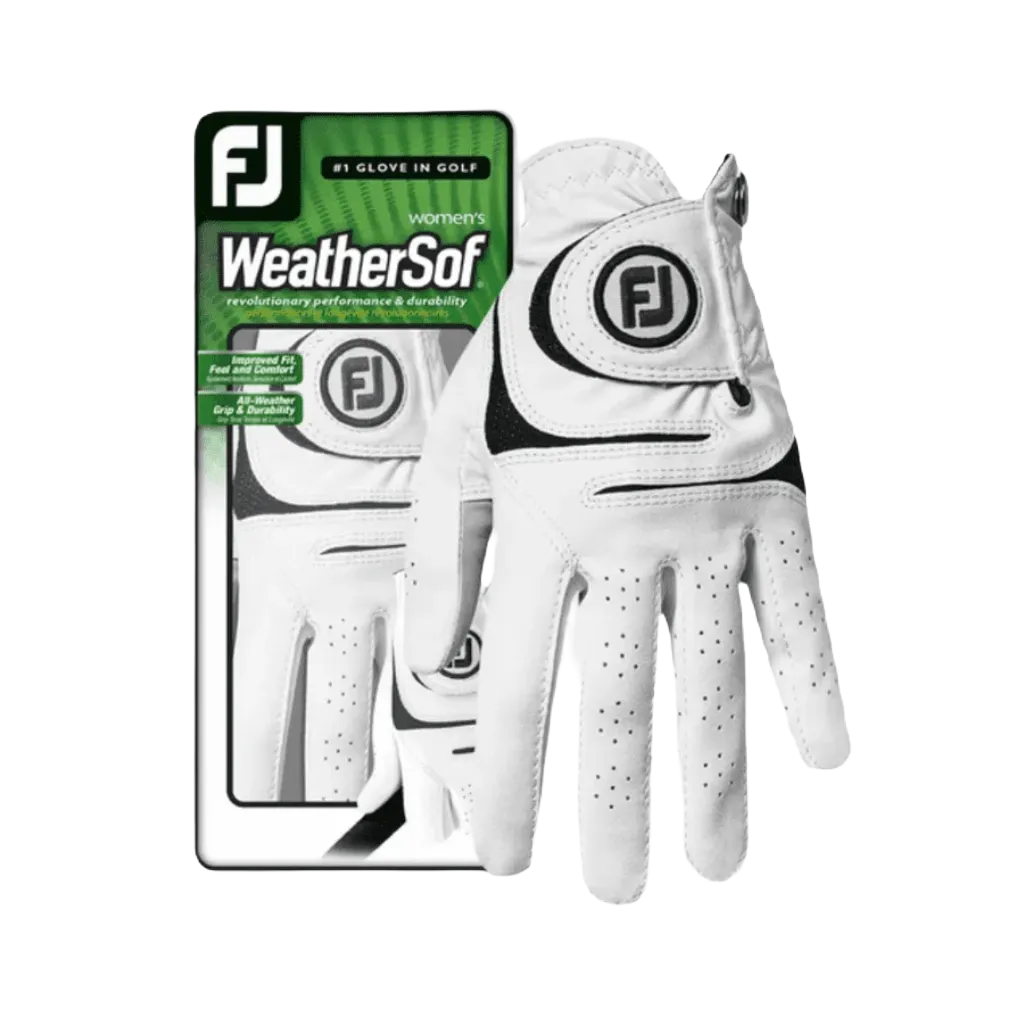 FootJoy 3 Pack Ladies WeatherSof Golf Gloves